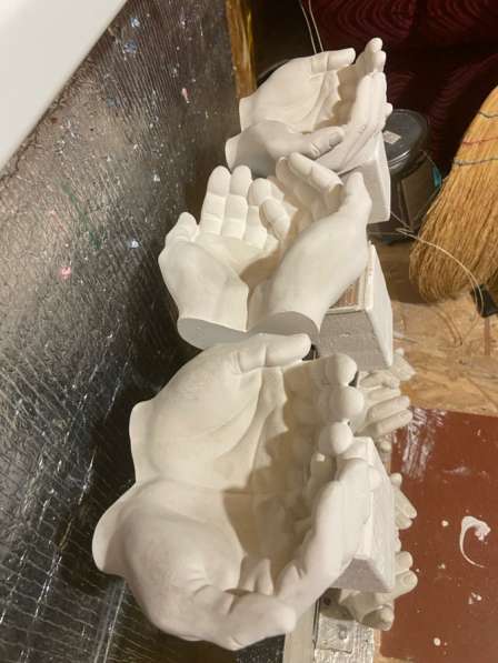 Новогодние поделки из гипса в Санкт-Петербурге