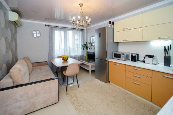 2-комнатная квартира с ремонтом и мебелью в Славянском микро в Краснодаре фото 3