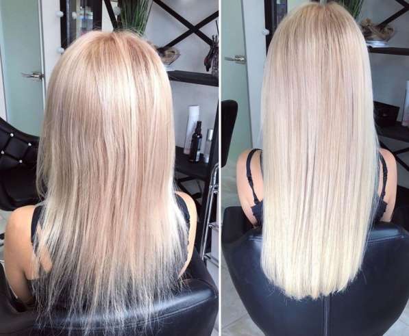 Наращивание волос в Москве фото 3