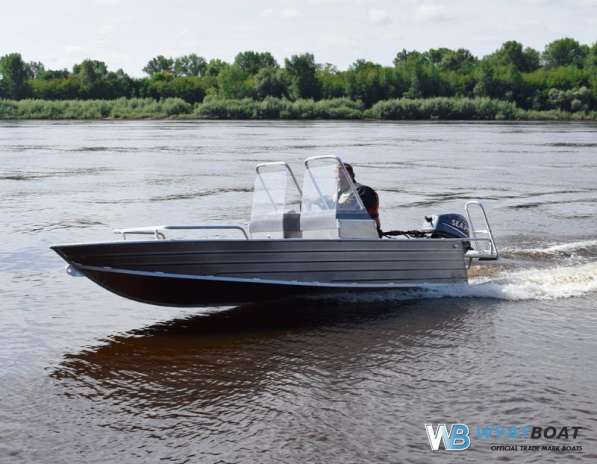 Купить лодку Wyatboat-390 M с консолями в Петрозаводске фото 15