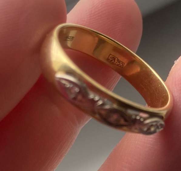 Золотое кольцо 750 проба в Нальчике