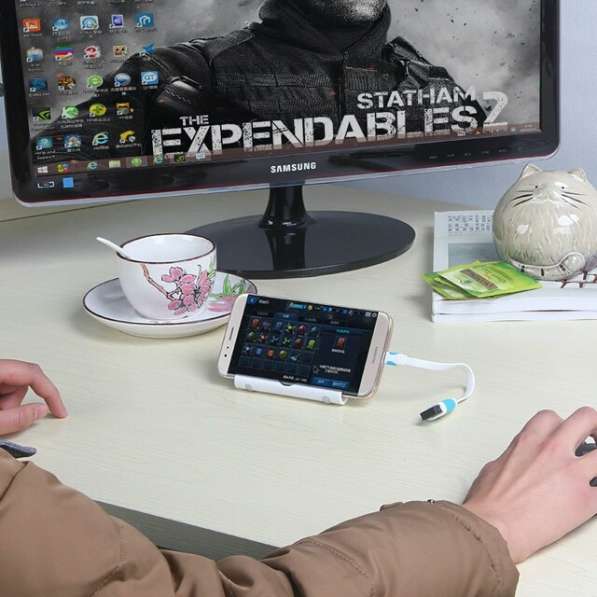 Кабель micro USB OTG адаптер для HTC, Samsung в Ижевске