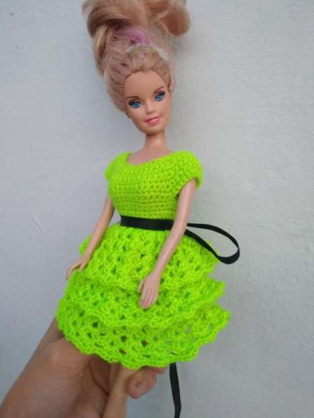 Вязание одежды для кукол Барби в 