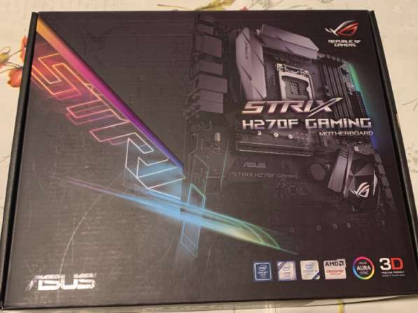 Материнская плата ASUS STRIX H270-F Gaming