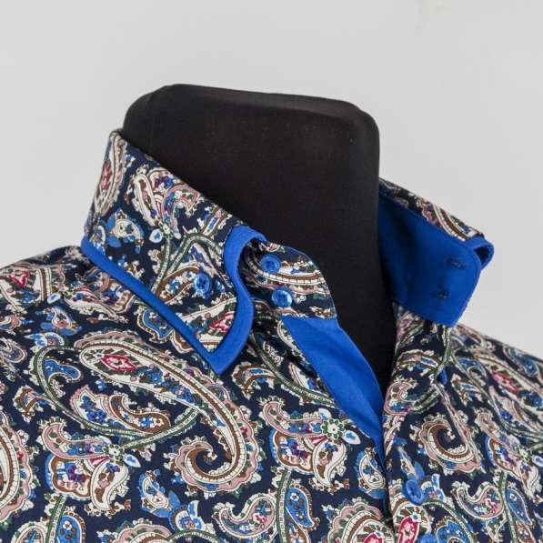 Рубашка мужская короткий рукав пейсли огурец в Феодосии фото 3