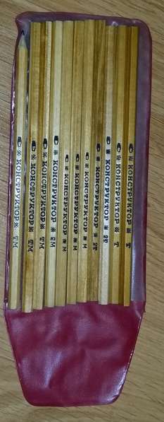 Карандаш грифельный простой набор карандашей СССР Конструкто