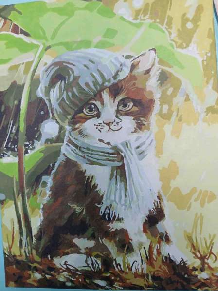 Нарисованные модульные картины 50х40 в фото 9