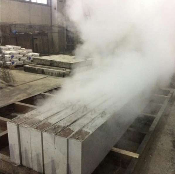 Пропаривание бетона