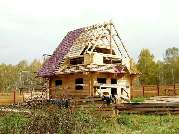 Строительство дома, бани, дачи от фундамента под ключ Брус в Красноярске фото 3