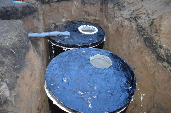 Септик из бетонных колец в Тюмени фото 16