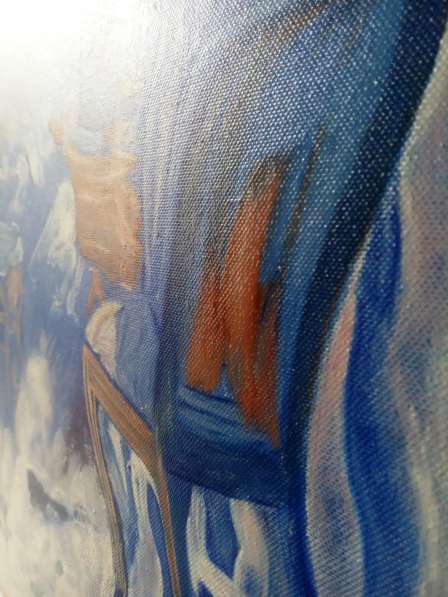Картина "Терасса", 50х60см, холст, масло в 