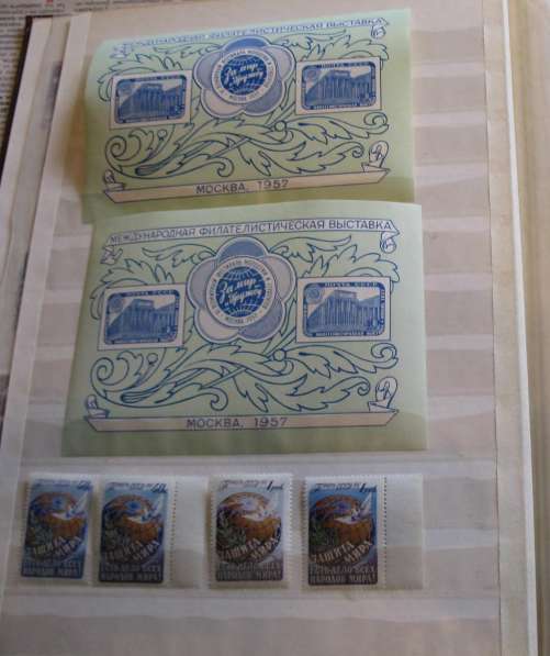 Годовой набор чистых марок СССР 1957 г. с беззубц. фестиваль в Москве фото 13