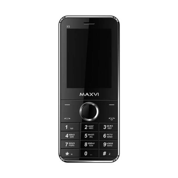 Телефон мобильный MAXVI X500 Black