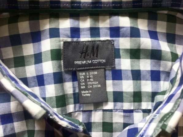 Рубашка h&m в 