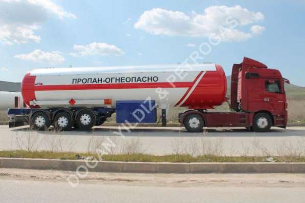 Автоцистерна полуприцеп 50 м3 газовоз Dogan Yildiz в Москве