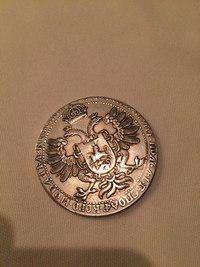 монету 1605 года лжэдмитрия 1