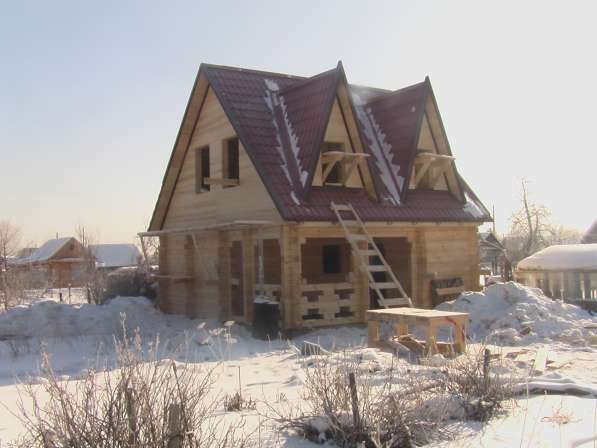 Строим дома, бани, беседки в Барнауле фото 12