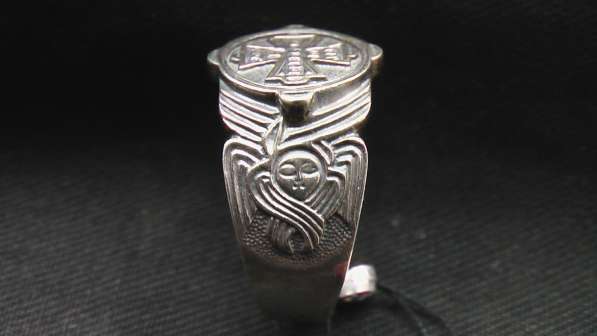 Перстень мужской, серебряный, православный, новый. 21 размер в Саратове фото 7