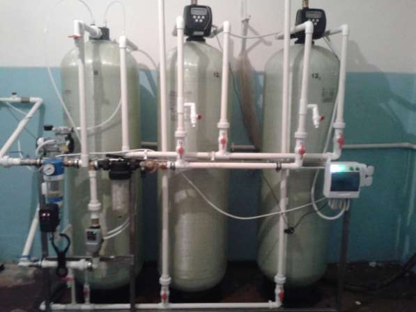 Установка очистки воды Сокол производительностью от 100 до 10000 литров/час