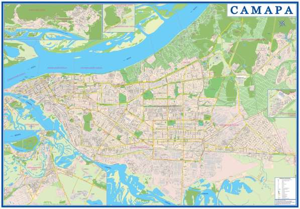 Карта Самары в Самаре фото 9