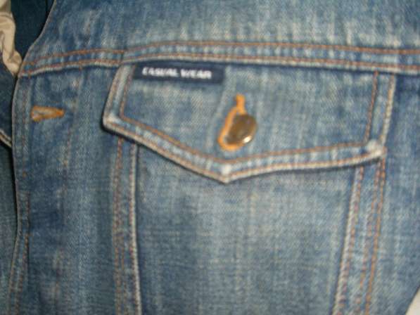 Джинсовая куртка на подкладке в фото 3