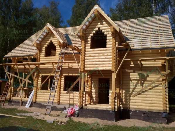 Дом из бревна 181.06м2 в Москве