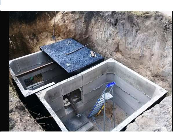Погреб монолитный, фундамент монолитная плита, смотровая яма в Красноярске фото 5
