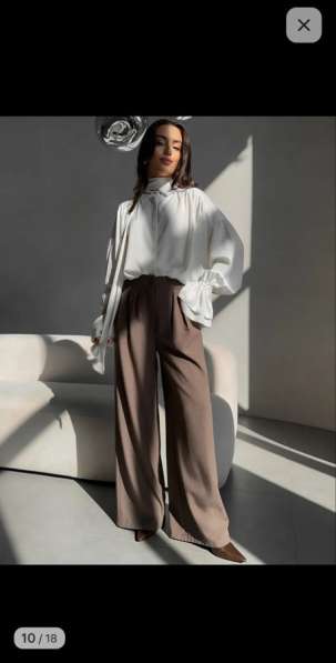 Брюки палаццо