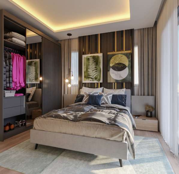 2-к. квартира 53м² Турция, Мерсин, Мезитли в фото 4