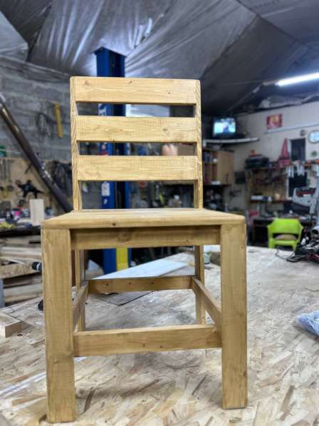 Стул из дерева в Краснодаре фото 3