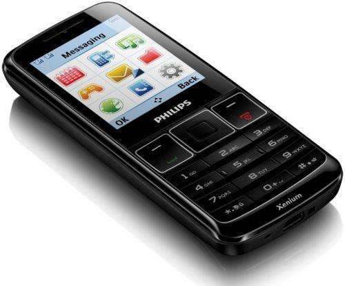 Philips X128 Black (Ростест, оригинал,2-сим) в Москве