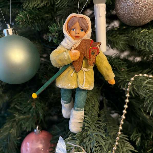 Ватные игрушки на елку в Москве фото 5