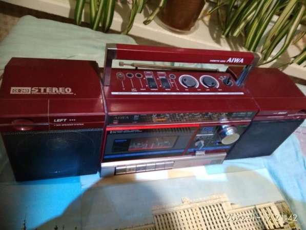 Магнитола редкая AIWA-CS240 (не использовалась) в Москве фото 4