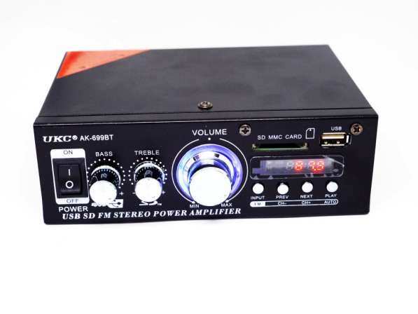 Усилитель звука UKC AK-699BT - Bluetooth, USB, SD-карта, MP3