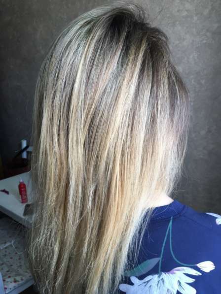 Окрашивание волос в Москве фото 8