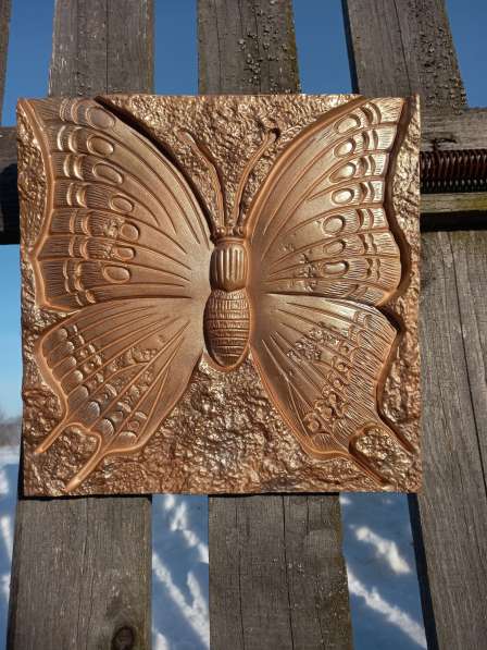 Бабочка барельеф панно в Нижнем Новгороде фото 4