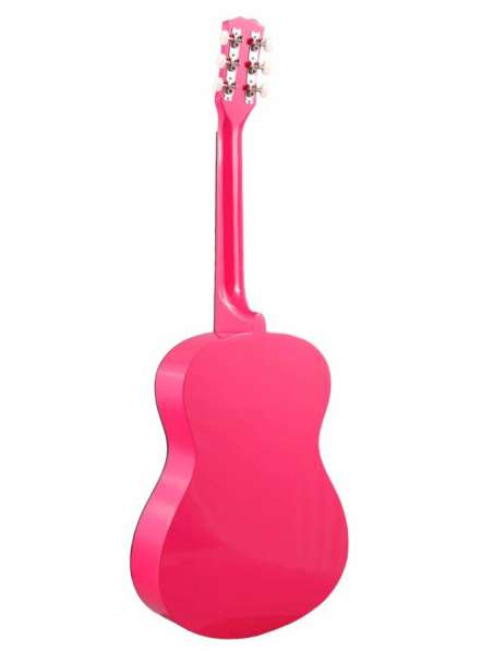 Акустическая гитара (розовая) в Нягани фото 3