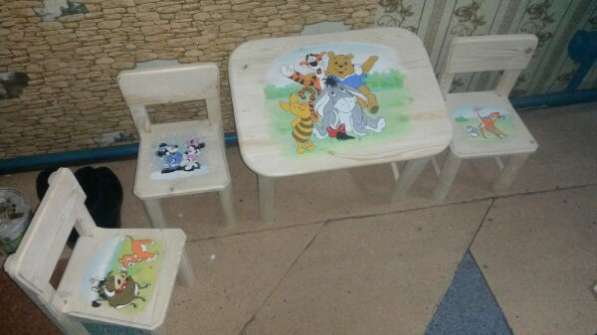 Детский стол со стульчиками в Домодедове