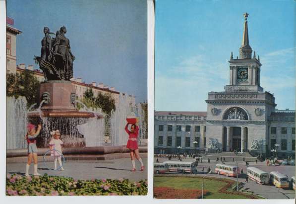 Набор открыток г. Волгоград, из СССР в Москве