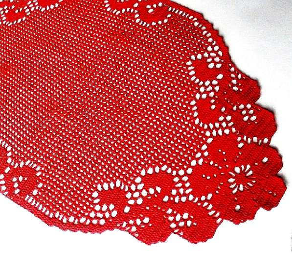 Салфетка крючком в Москве фото 6