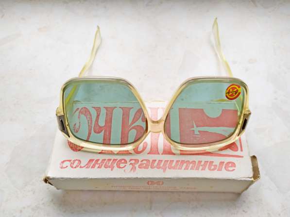 Винтажные солнцезащитные очки СССР (коричневые) в Кирове фото 5