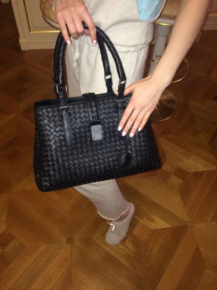 Женская кожаная сумка bottega veneta Small Roma в Москве фото 5