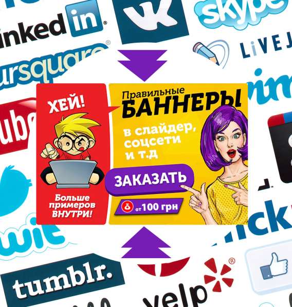 Дизайн полиграфии, Web баннеров в фото 4