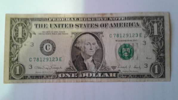США 1 доллар 1988г. выпуска