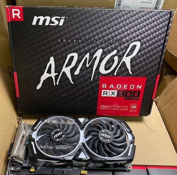MSI XFX AMD Radeon RX 580 ARMOR