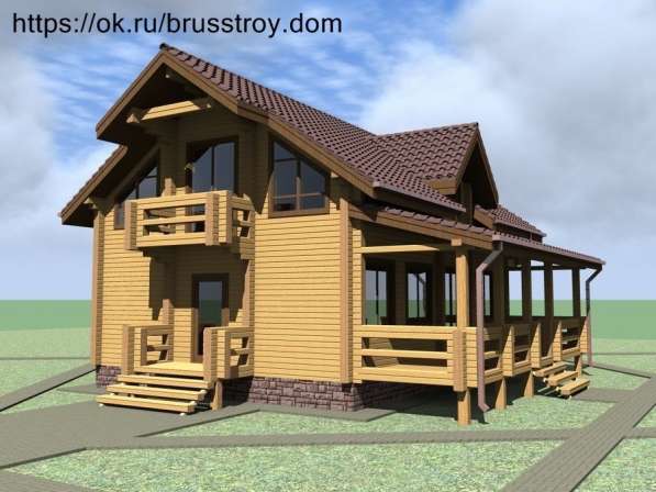 Строительство домов бань из бруса в Москве фото 9