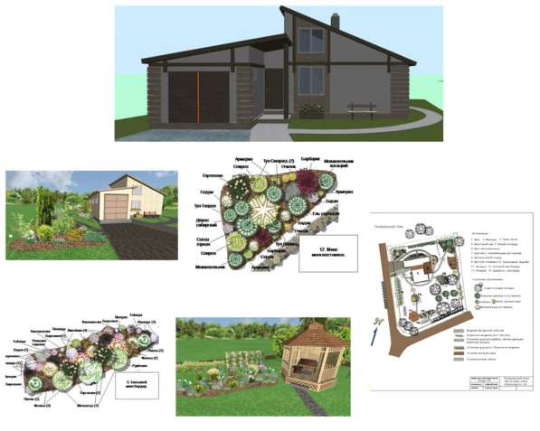 Обустройство участка - ландшафтный дизайн в фото 10