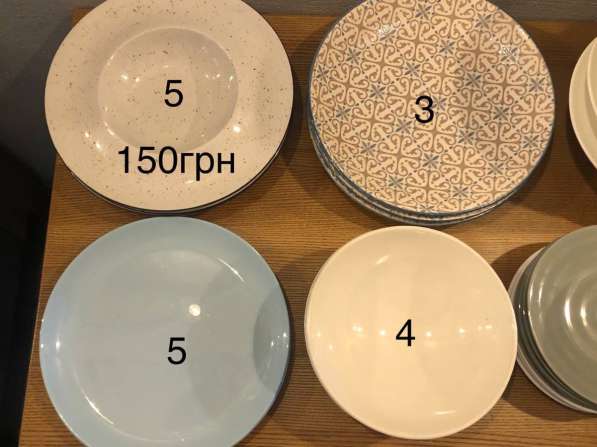 Набор посуды (тарелки) для кафе, дома, ресторана в фото 4
