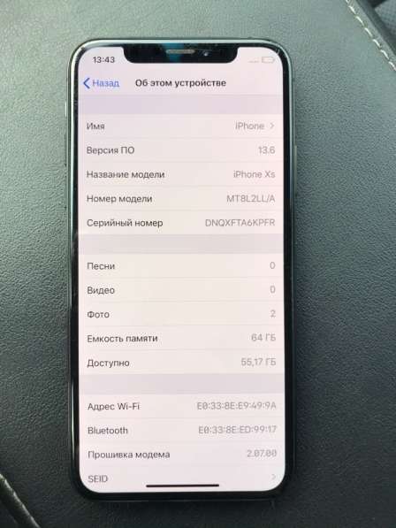 IPhone Xs 64gb cpace gray в Санкт-Петербурге