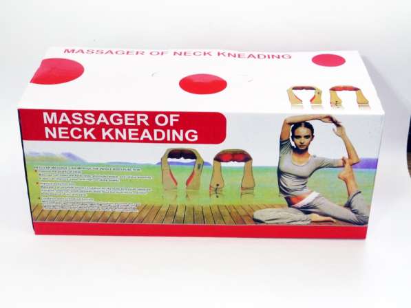 Роликовый массажер для шеи, плеч и спины Massager of Neck в фото 7